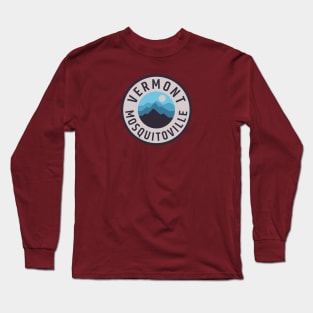 Mosquitoville, VT - Mtns Long Sleeve T-Shirt